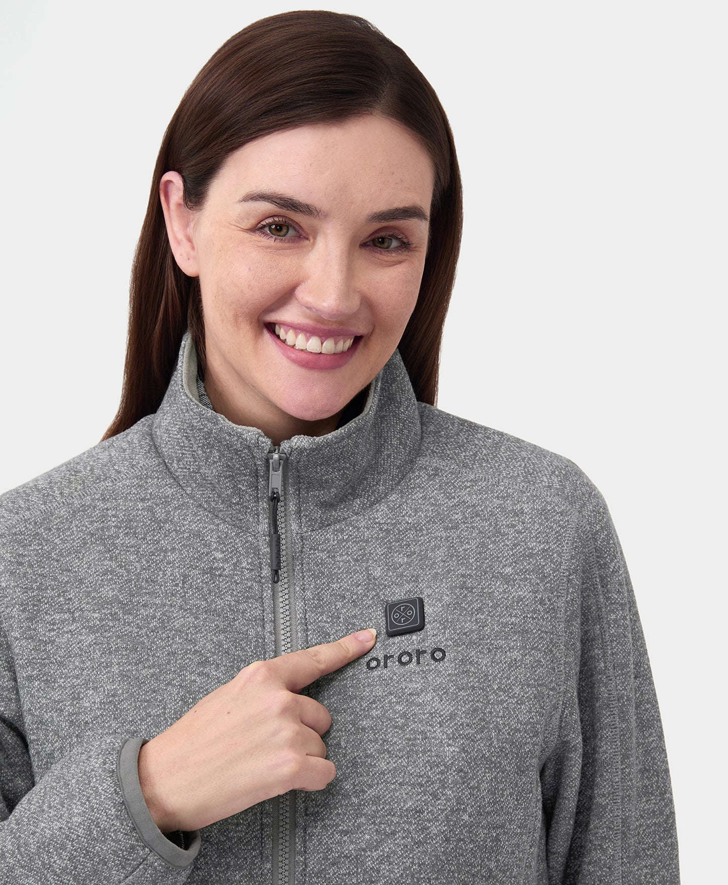 Women's Heated Fleece Jacket (4 Heating Zones)