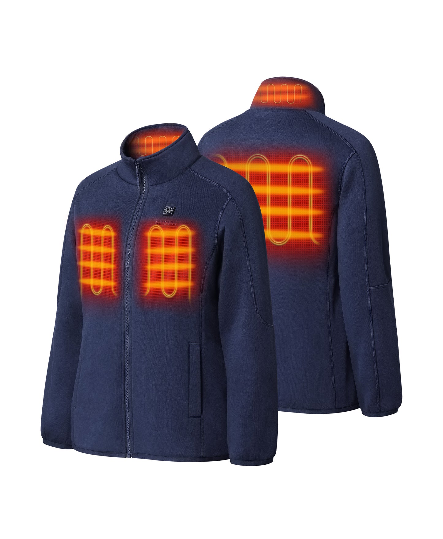 Women's Heated Fleece Jacket (4 Heating Zones)