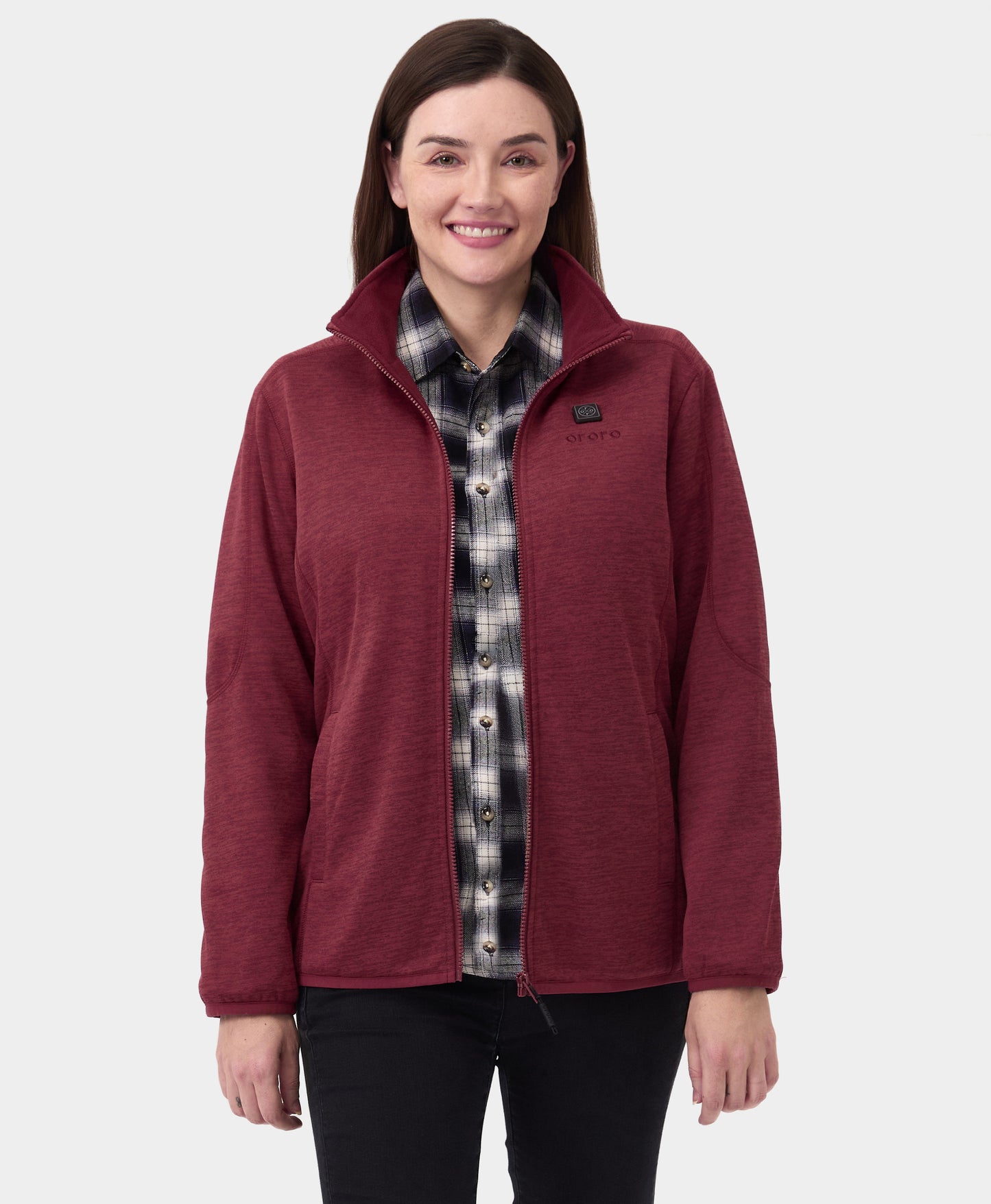 Women's Heated Fleece Jacket (4 Heating Zones)