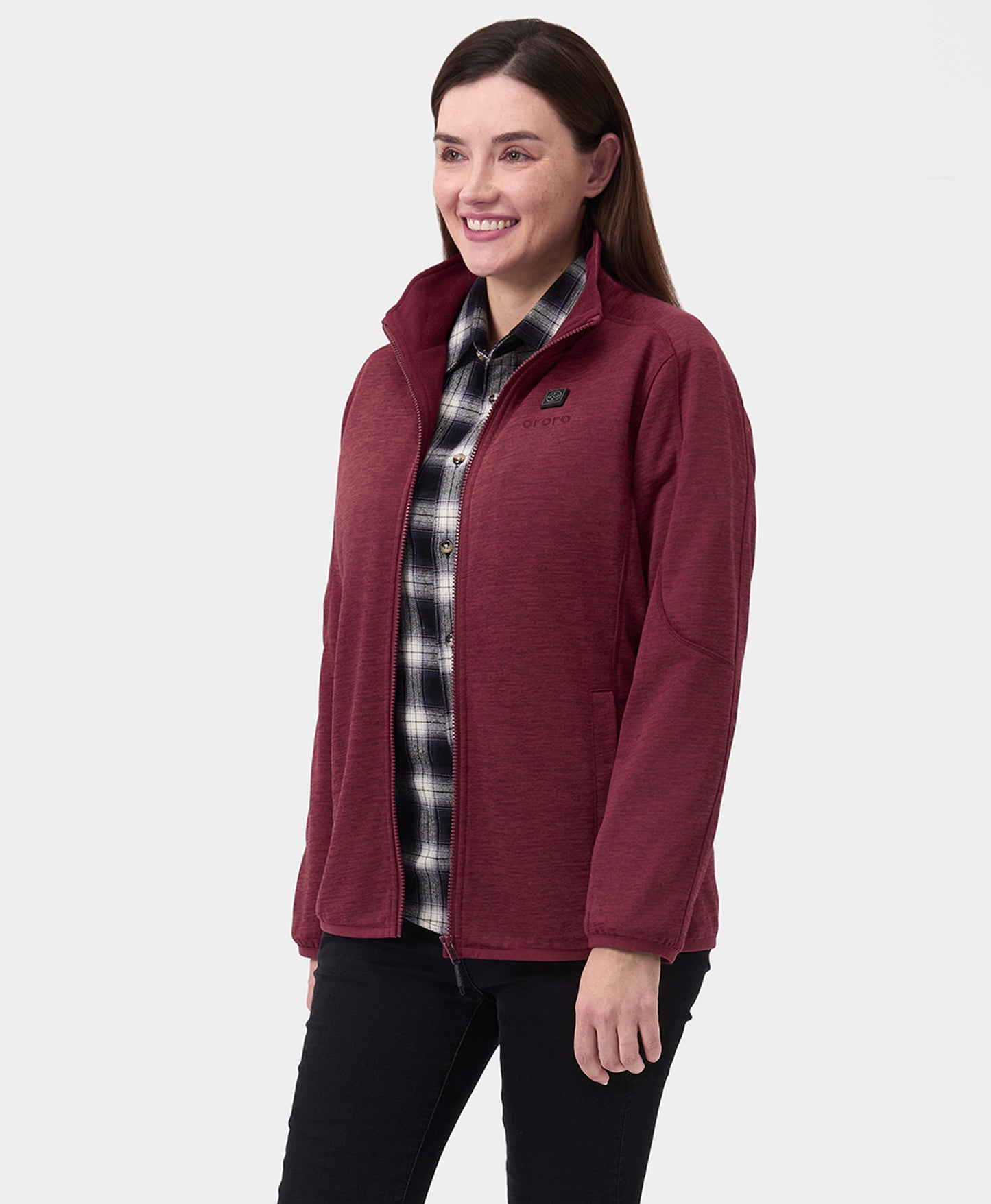Women's Heated Fleece Jacket (4 Heating Zones)