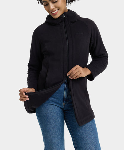 Felicity Women's Heated Fleece Hoodie Jacket