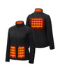 Augusta Tournament Women's 4-Zone Heated Sweater Fleece Jacket (Target's Version)