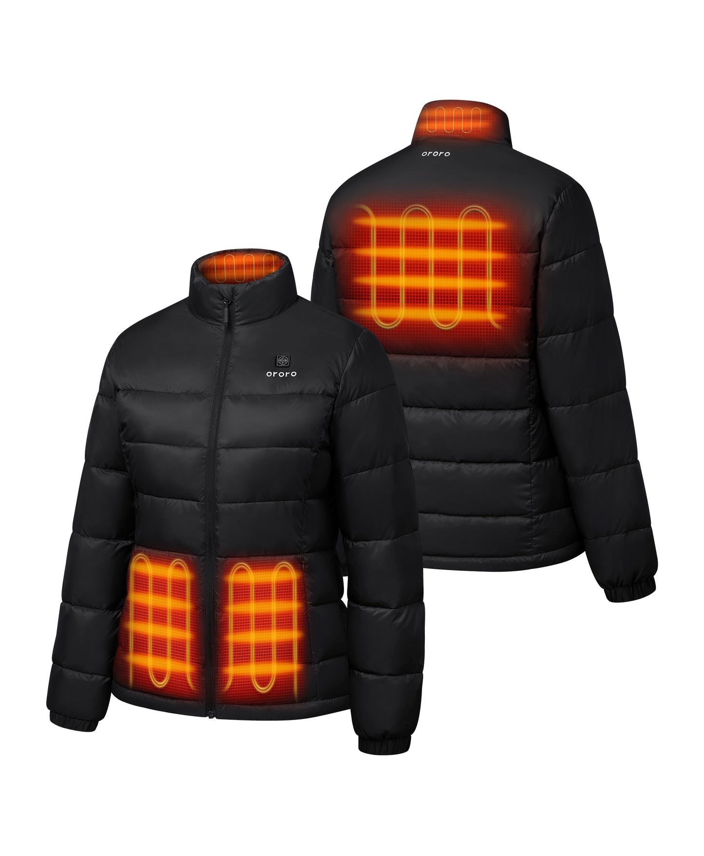 Women's Heated Puffer Jacket (Pocket heating)