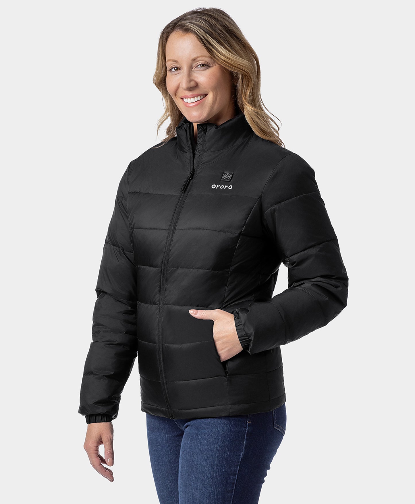 Women's Heated Puffer Jacket (Pocket heating)
