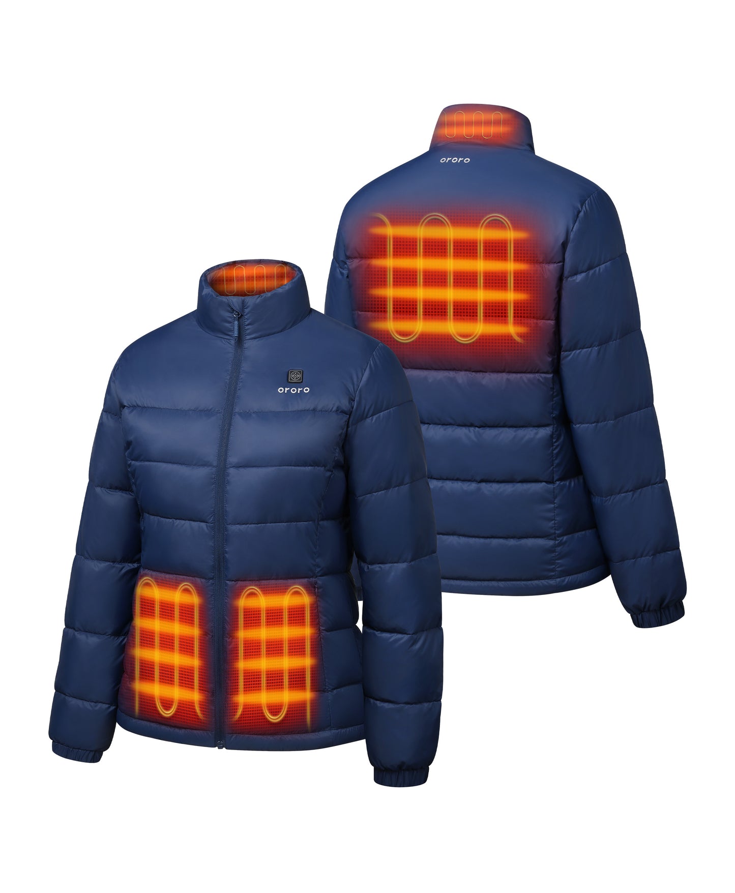 Women's Heated Puffer Jacket (Pocket heating)