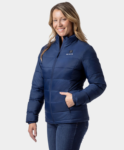 Women's Heated Puffer Jacket (Pocket heating)