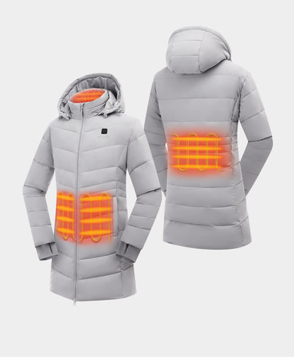 Parkside Women's 4-Zone Heated Puffer Parka Jacket (2025)