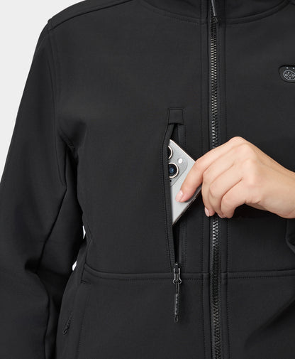 Maverick SureWarm® Women's 6-Zone Dual-Control Heated Softshell Jacket