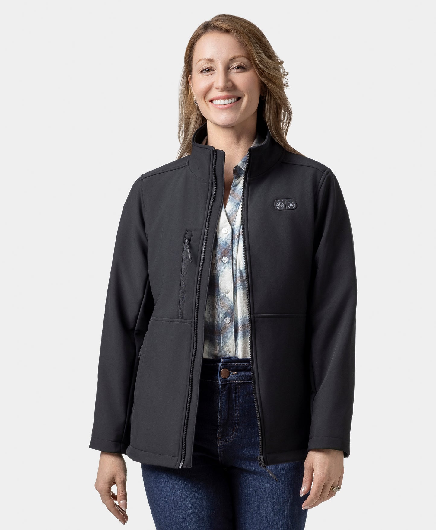 Maverick SureWarm® Women's 6-Zone Dual-Control Heated Softshell Jacket