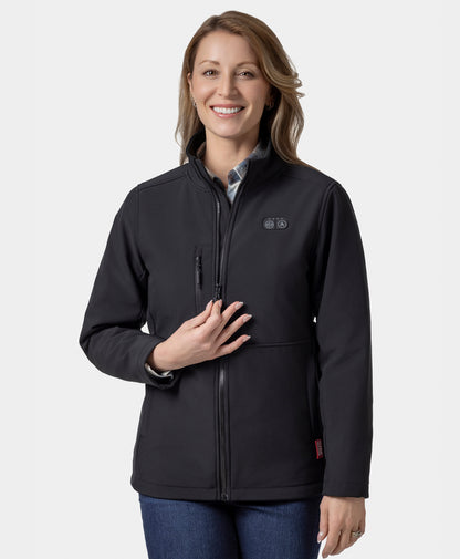 Maverick SureWarm® Women's 6-Zone Dual-Control Heated Softshell Jacket