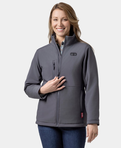 Maverick SureWarm® Women's 6-Zone Dual-Control Heated Softshell Jacket