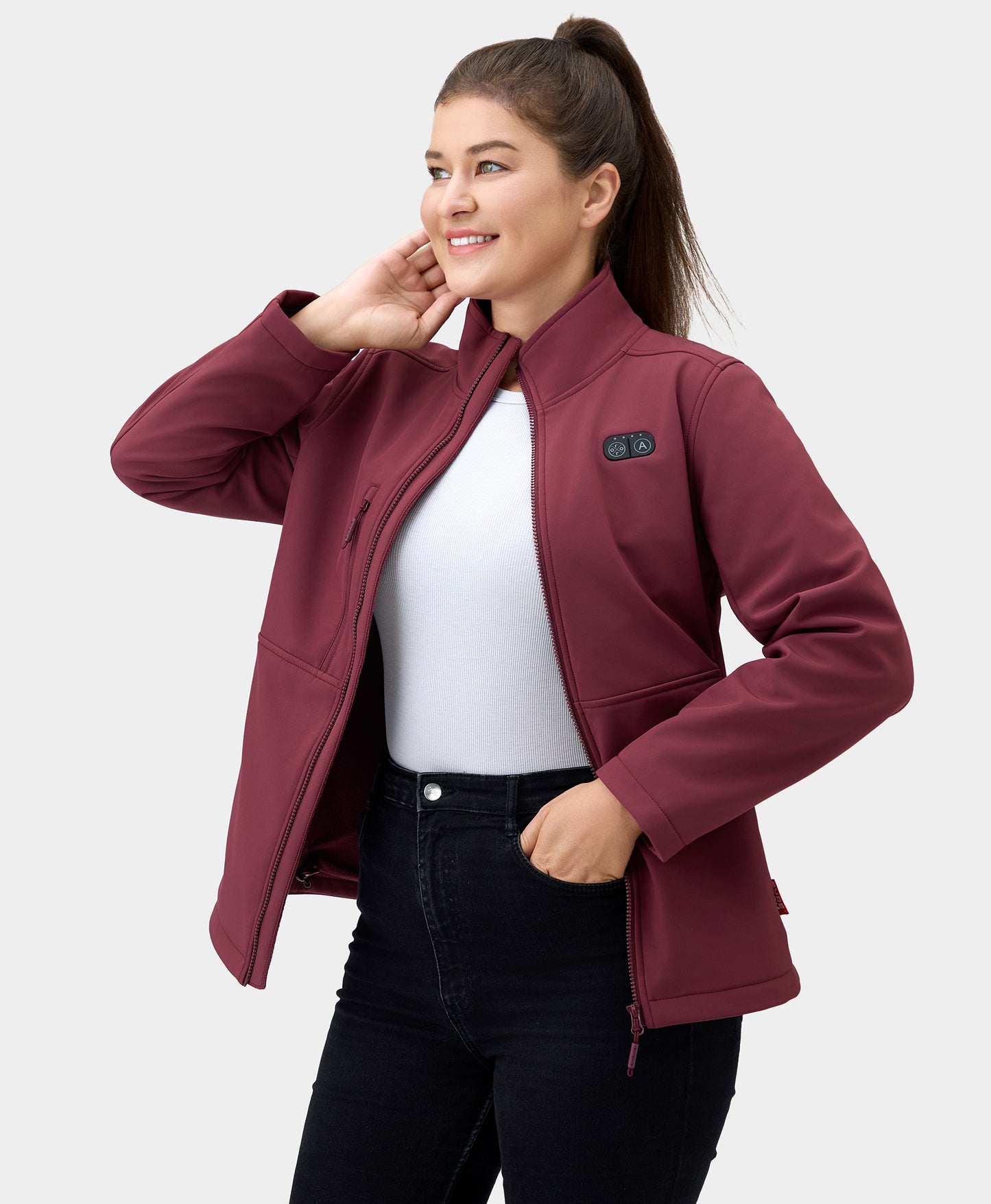 Maverick SureWarm® Women's 6-Zone Dual-Control Heated Softshell Jacket
