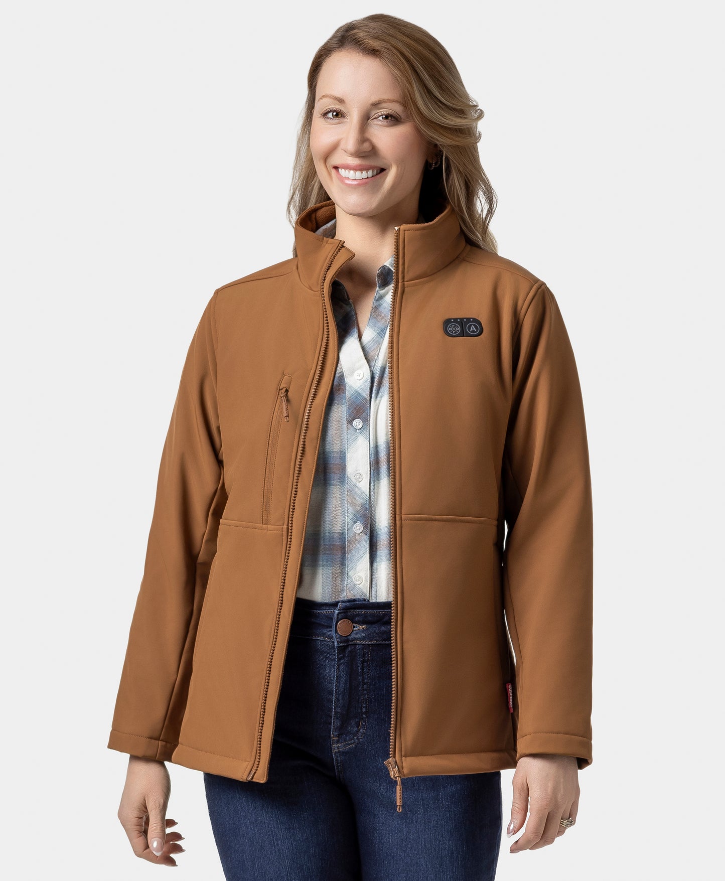 Maverick SureWarm® Women's 6-Zone Dual-Control Heated Softshell Jacket