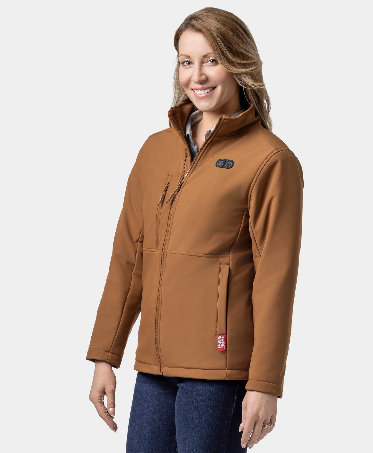 Maverick SureWarm® Women's 6-Zone Dual-Control Heated Softshell Jacket