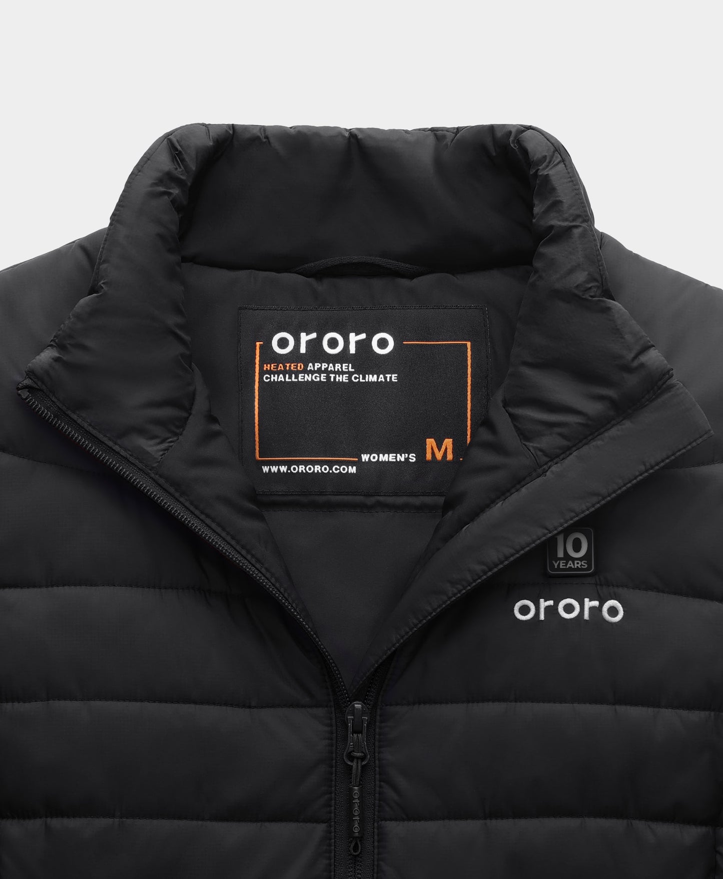 Women's 4-Zone Classic Heated Vest (10-Year Anniversary Limited Edition) - Black