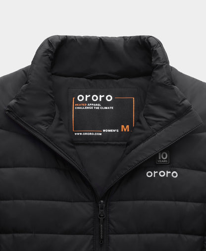 Women's 4-Zone Classic Heated Vest (10-Year Anniversary Limited Edition) - Black