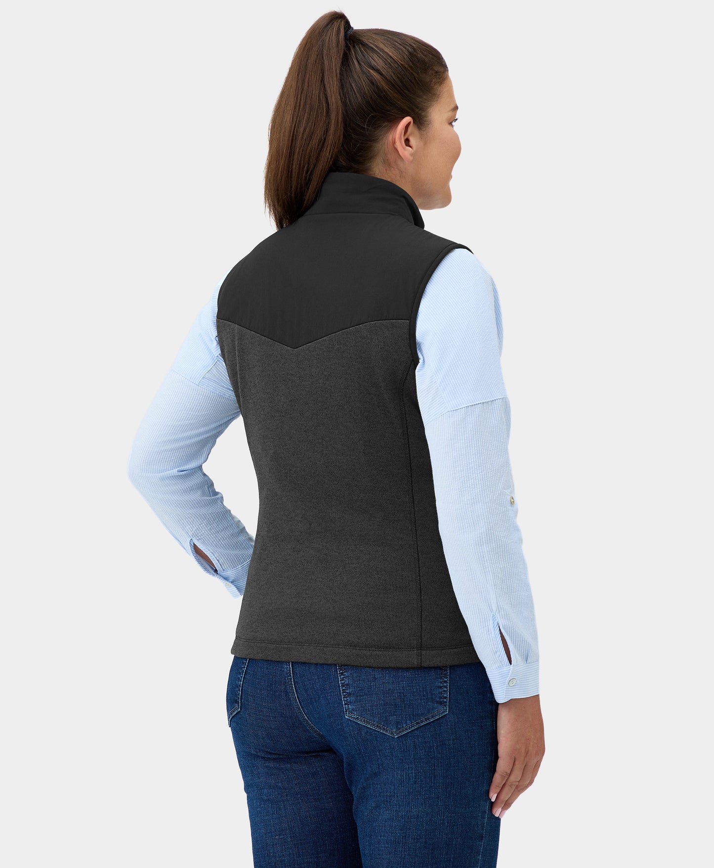 Augusta Women's Heated Sweater Fleece Vest