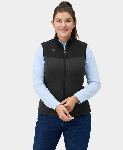 Augusta Women's Heated Sweater Fleece Vest