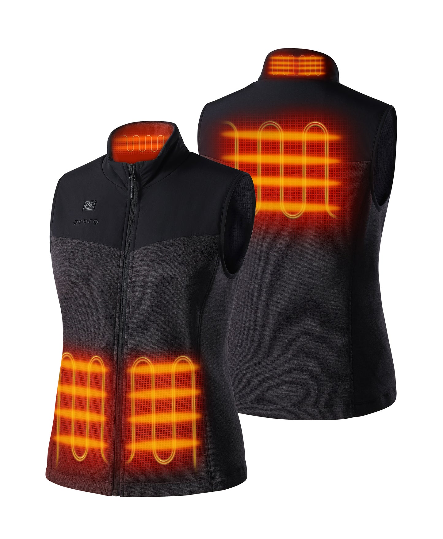 Augusta Women's Heated Sweater Fleece Vest