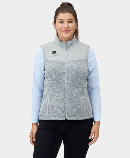 Augusta Women's Heated Sweater Fleece Vest