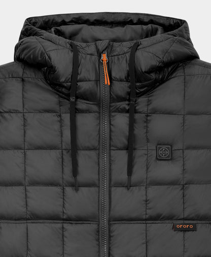 PuffLyte™ Women's Junior 4-Zone Hooded Heated Vest