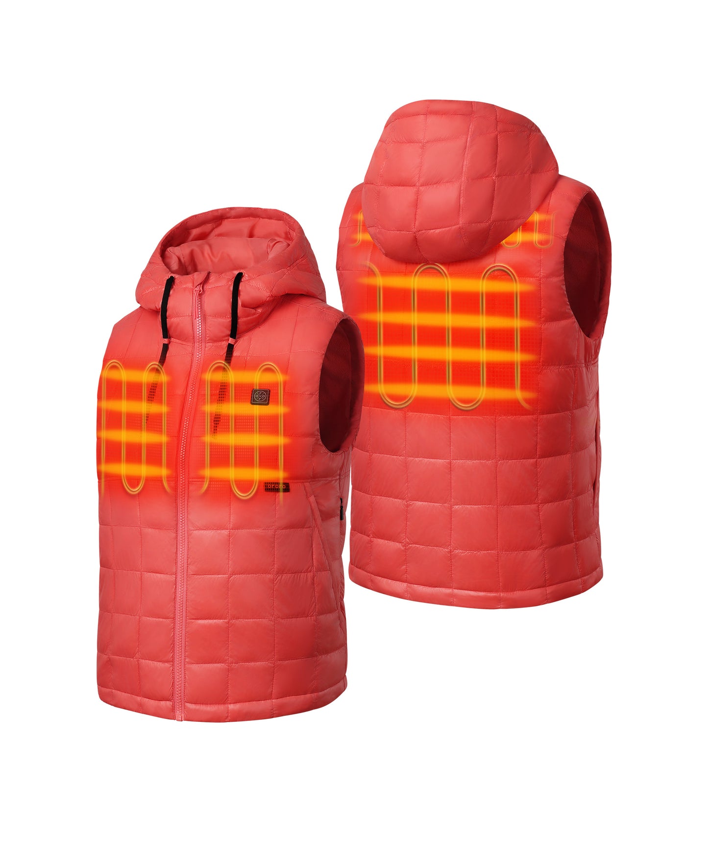 PuffLyte™ Women's Junior 4-Zone Hooded Heated Vest