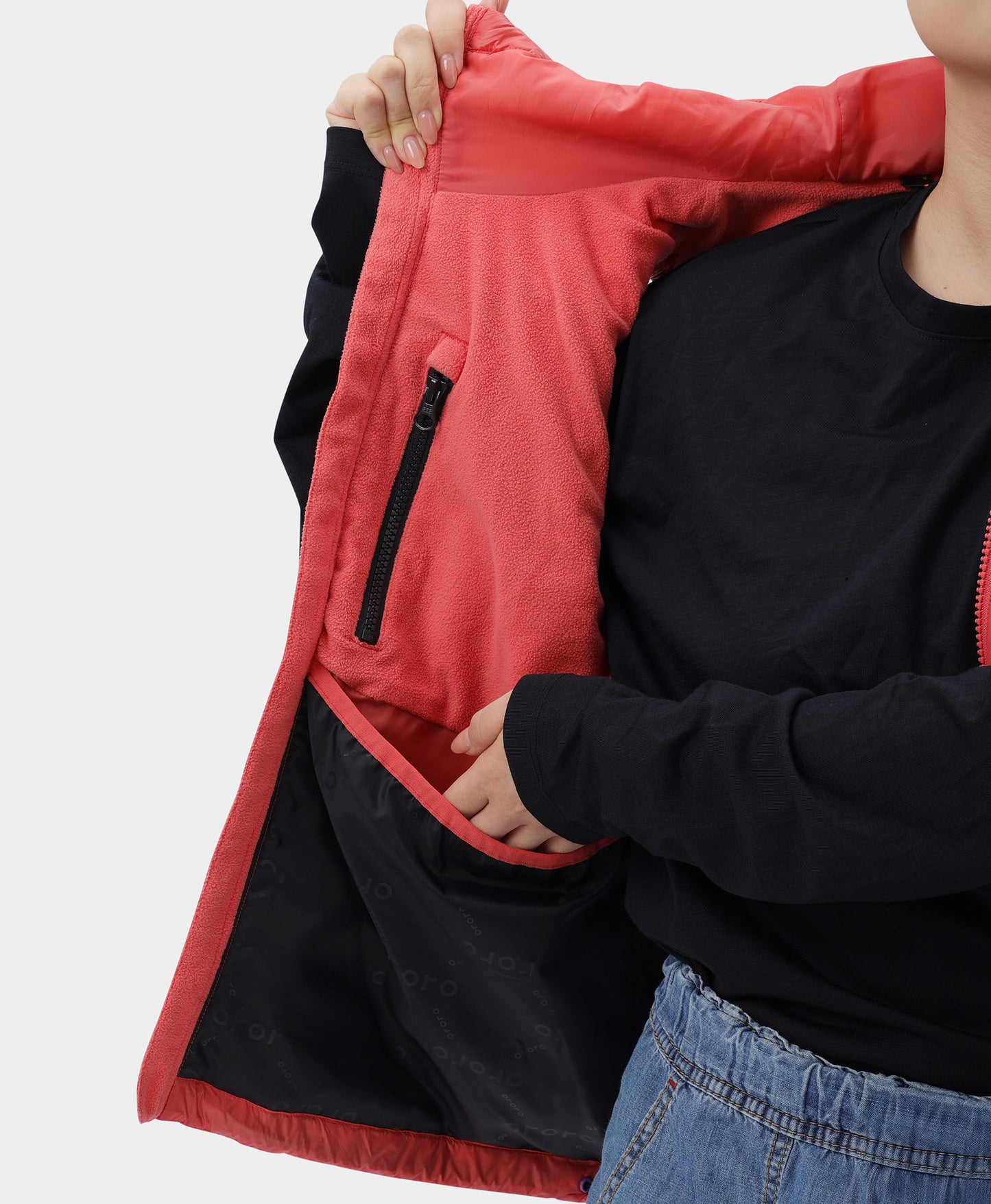 PuffLyte™ Women's Junior 4-Zone Hooded Heated Vest