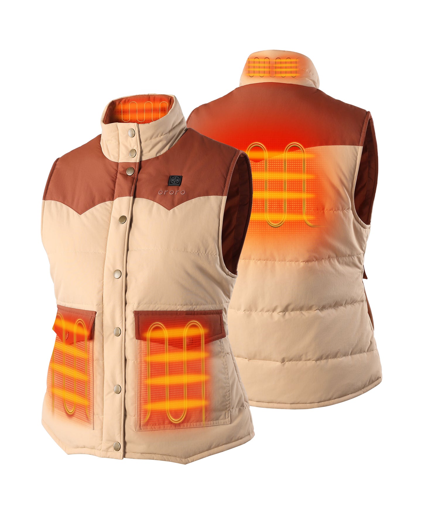 Amelia Women's Western Heated Vest