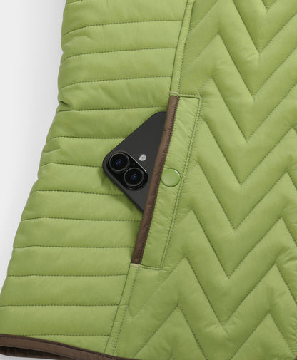 Women's Heated Chevron Quilted Vest