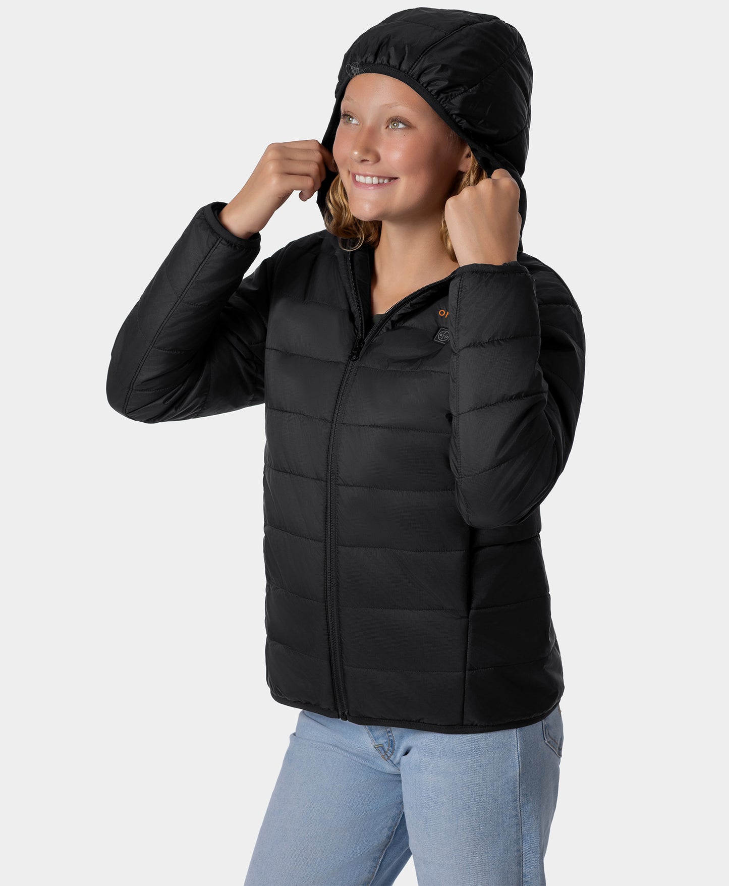 Kids' 4-Zone Heated Lightweight Puffer Jacket
