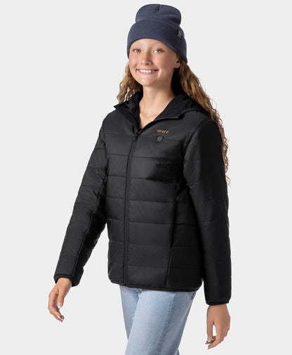 Kids' 4-Zone Heated Lightweight Puffer Jacket