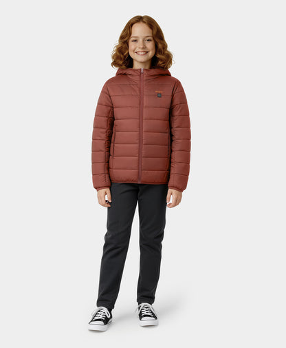 Kids' 4-Zone Heated Lightweight Puffer Jacket