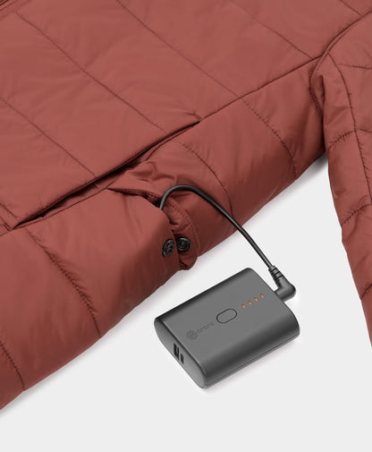 Kids' 4-Zone Heated Lightweight Puffer Jacket