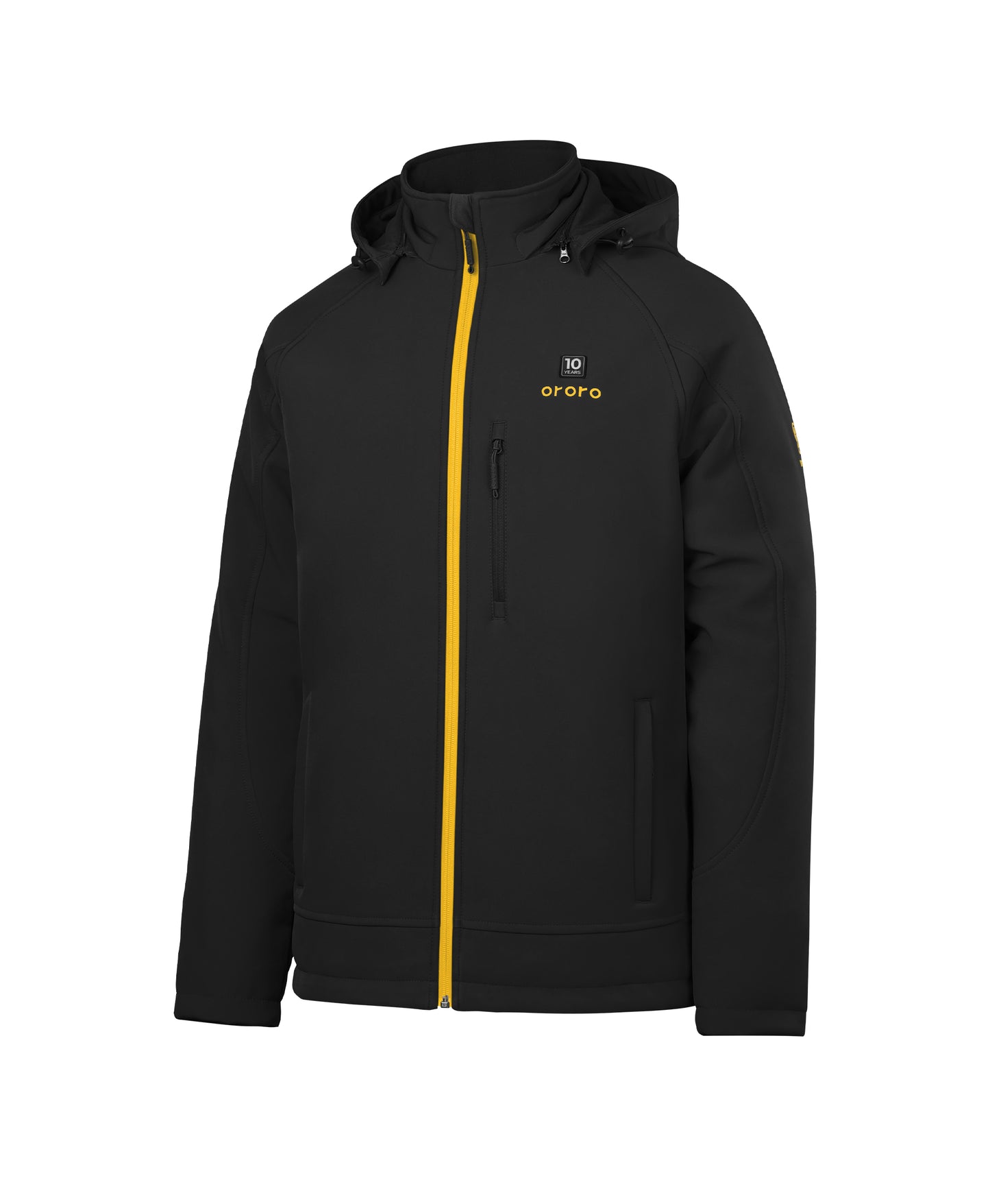 Men's 4-Zone Classic Heated Jacket (10-Year Anniversary Limited Edition) - Black & Gold