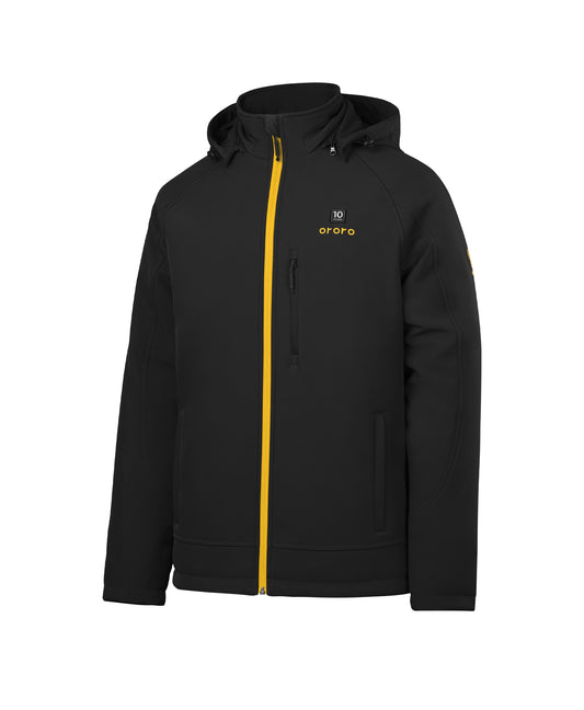Men's 4-Zone Classic Heated Jacket (10-Year Anniversary Limited Edition) - Black & Gold