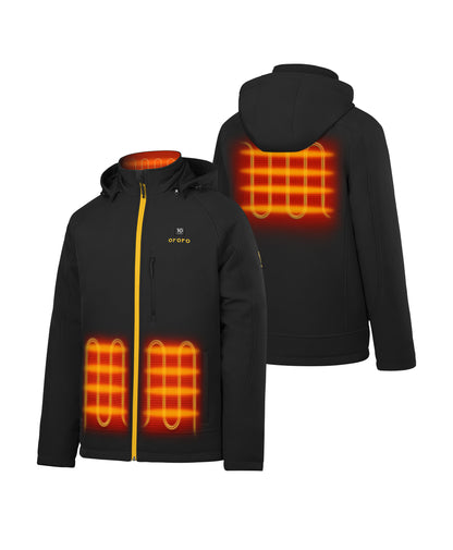 Men's 4-Zone Classic Heated Jacket (10-Year Anniversary Limited Edition) - Black & Gold