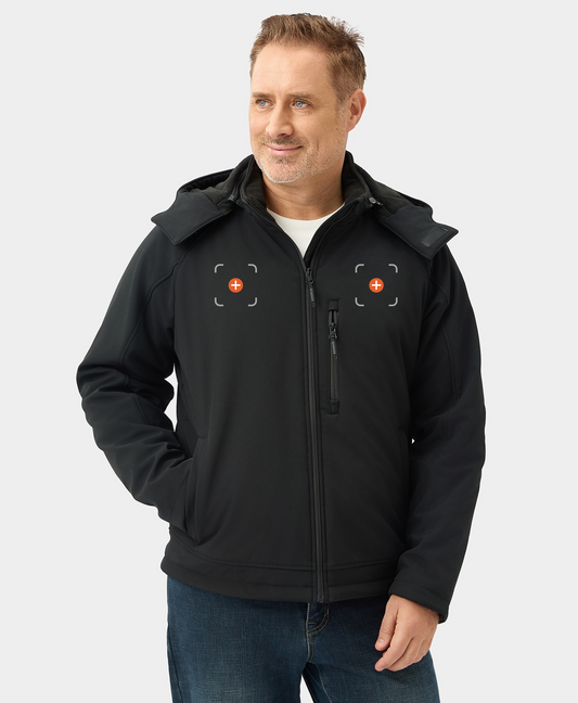 Men's Customization Heated Jacket (3 Heating Zones)