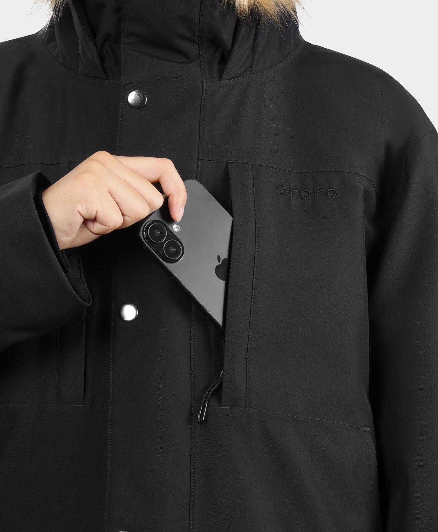 Gstaad Men's Waterproof Heated Parka