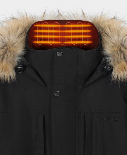 Gstaad Men's Waterproof Heated Parka