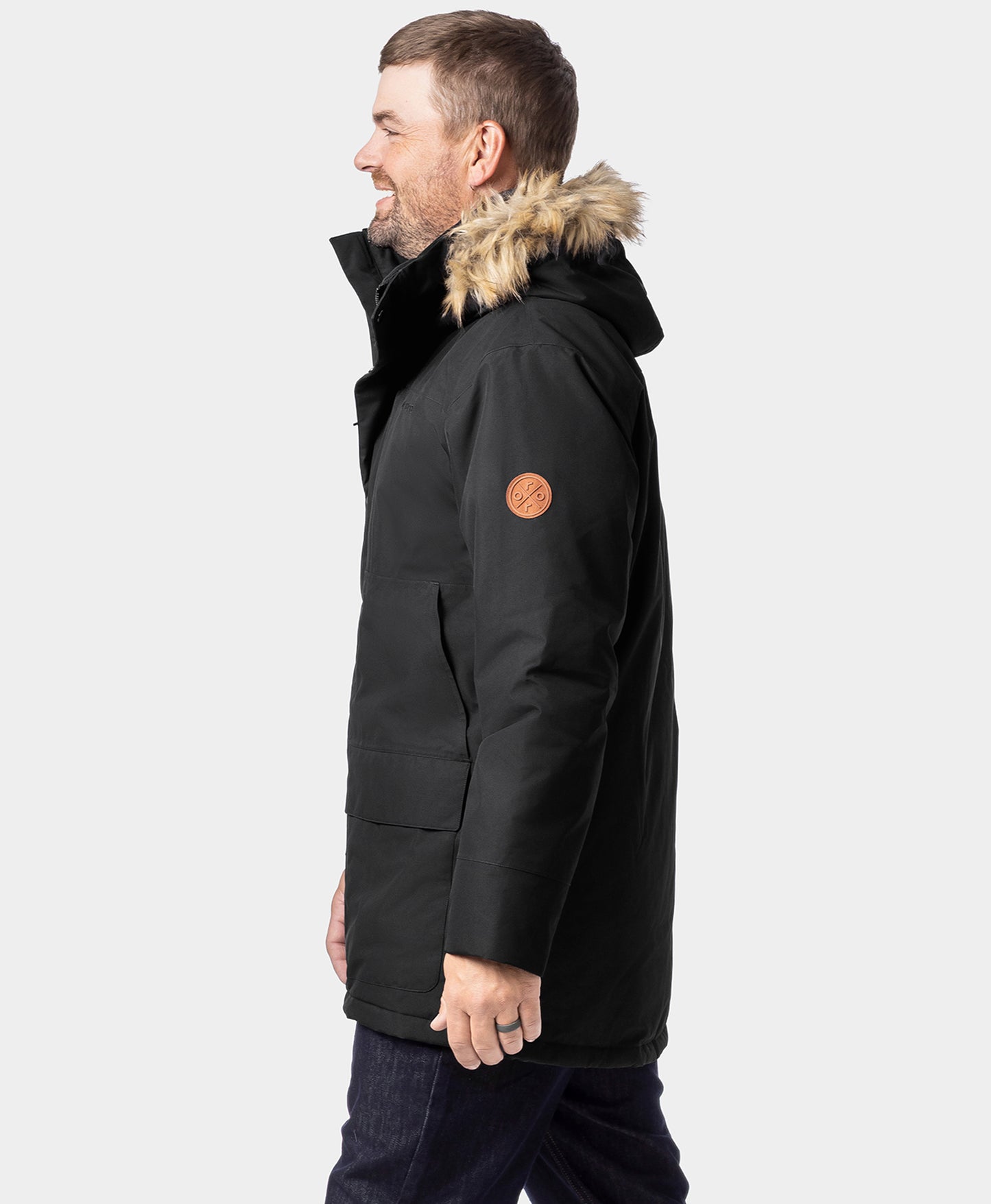 Gstaad Men's Waterproof Heated Parka