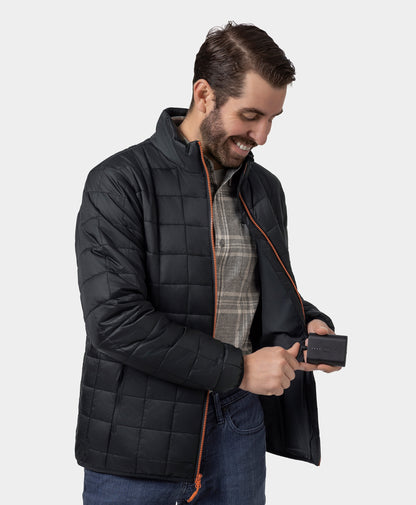 Prism Men's Heated Quilted Jacket