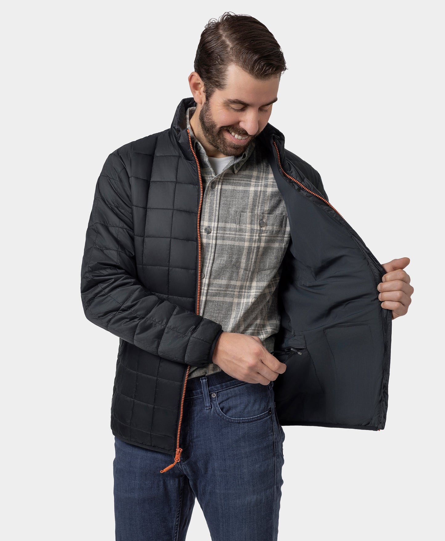 Prism Men's Heated Quilted Jacket