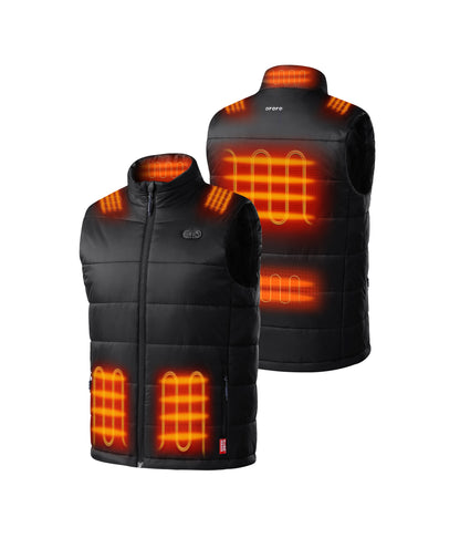 SureWarm® Men's 7-Zone Dual-Control Classic Pro Heated Vest (Lower Back)