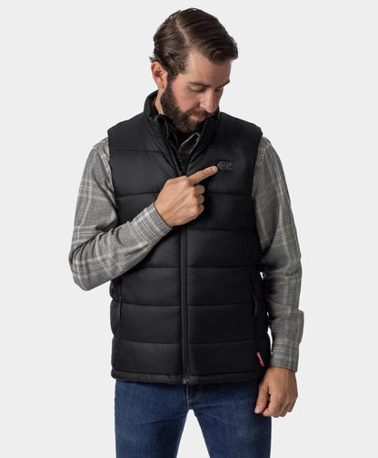 SureWarm® Men's 7-Zone Dual-Control Classic Pro Heated Vest (Lower Back)