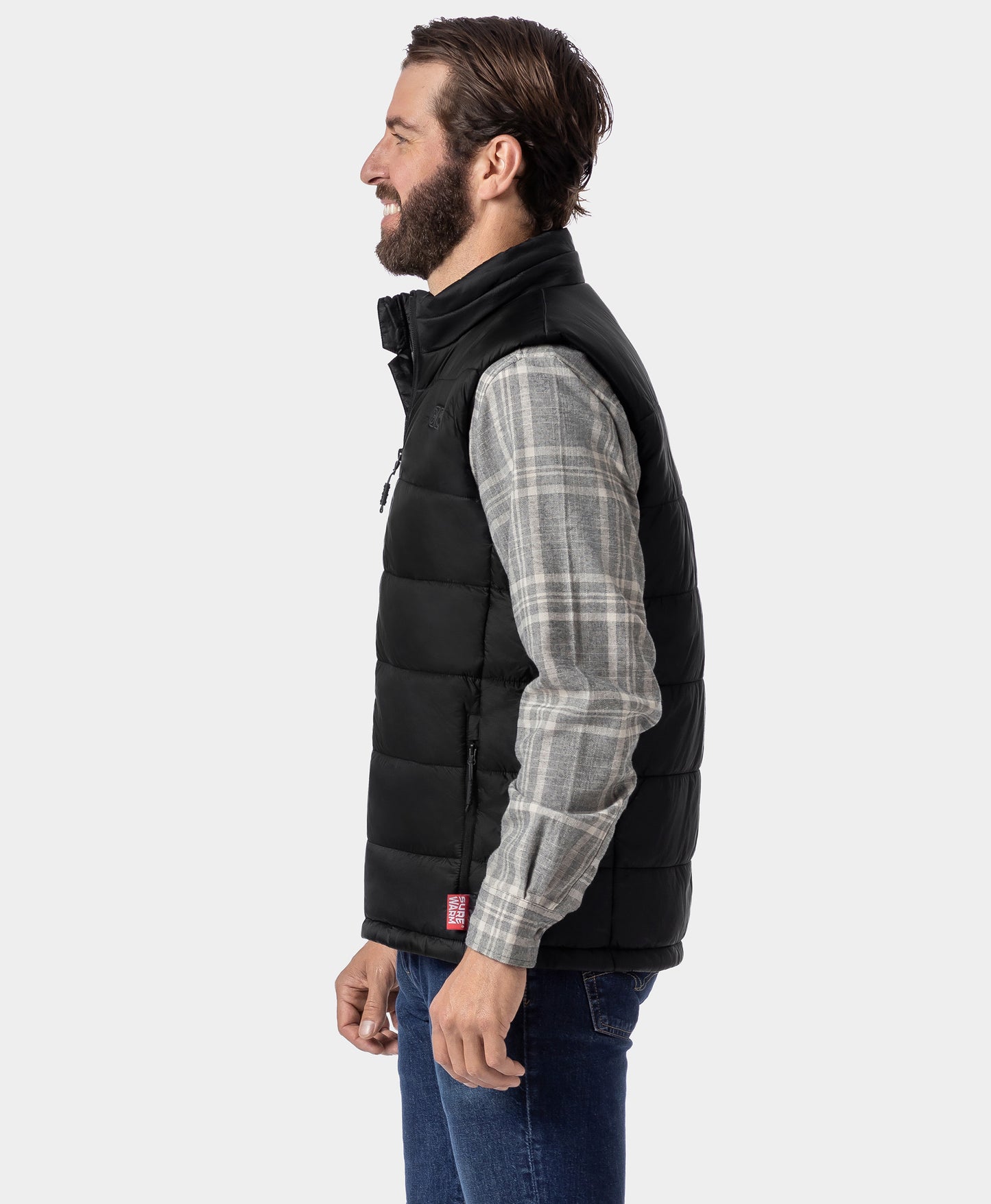 SureWarm® Men's 7-Zone Dual-Control Classic Pro Heated Vest (Lower Back)