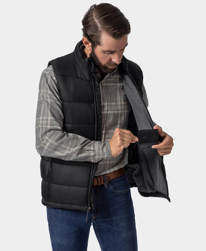 SureWarm® Men's 7-Zone Dual-Control Classic Pro Heated Vest (Lower Back)