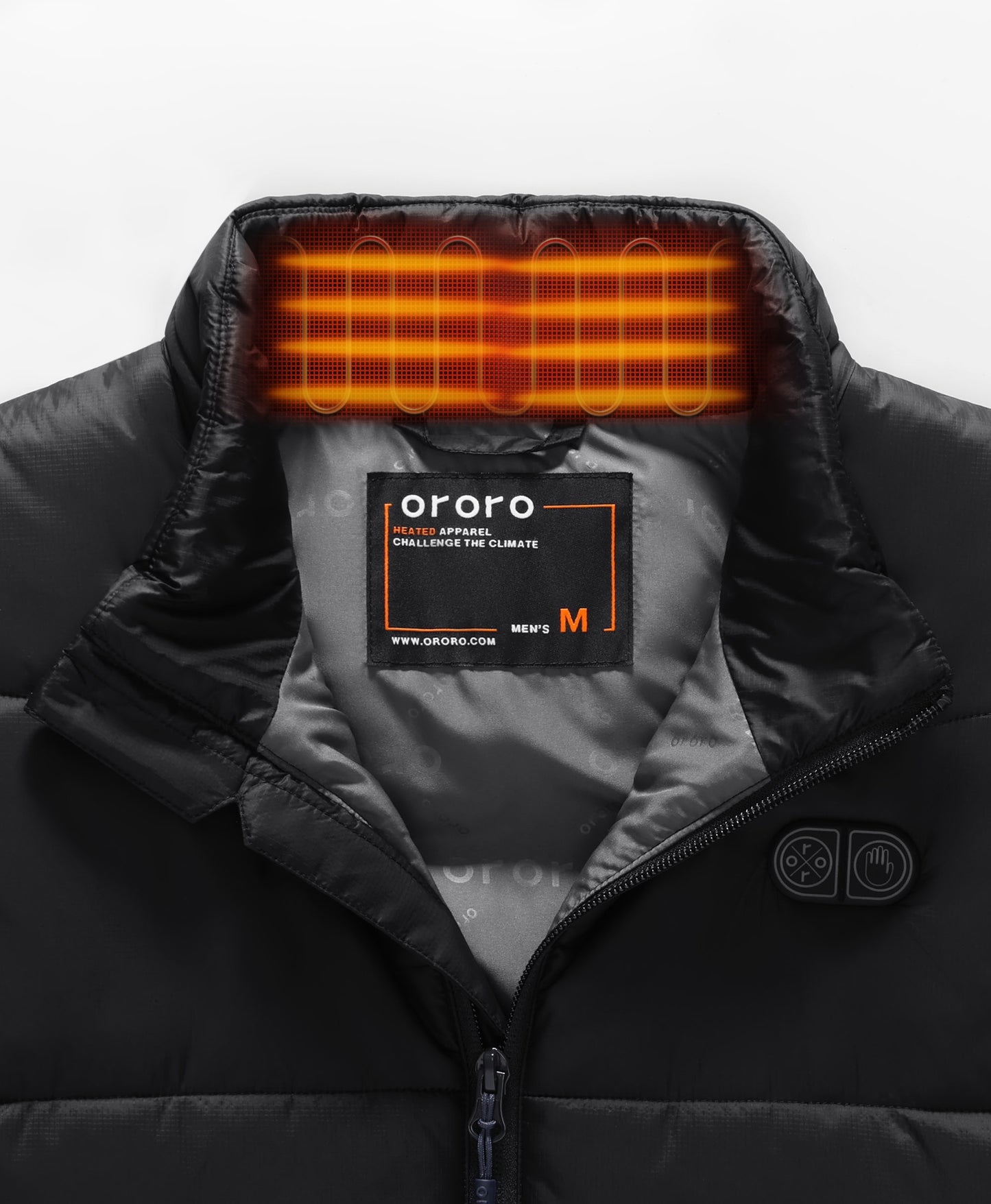 SureWarm® Men's 7-Zone Dual-Control Classic Pro Heated Vest (Lower Back)