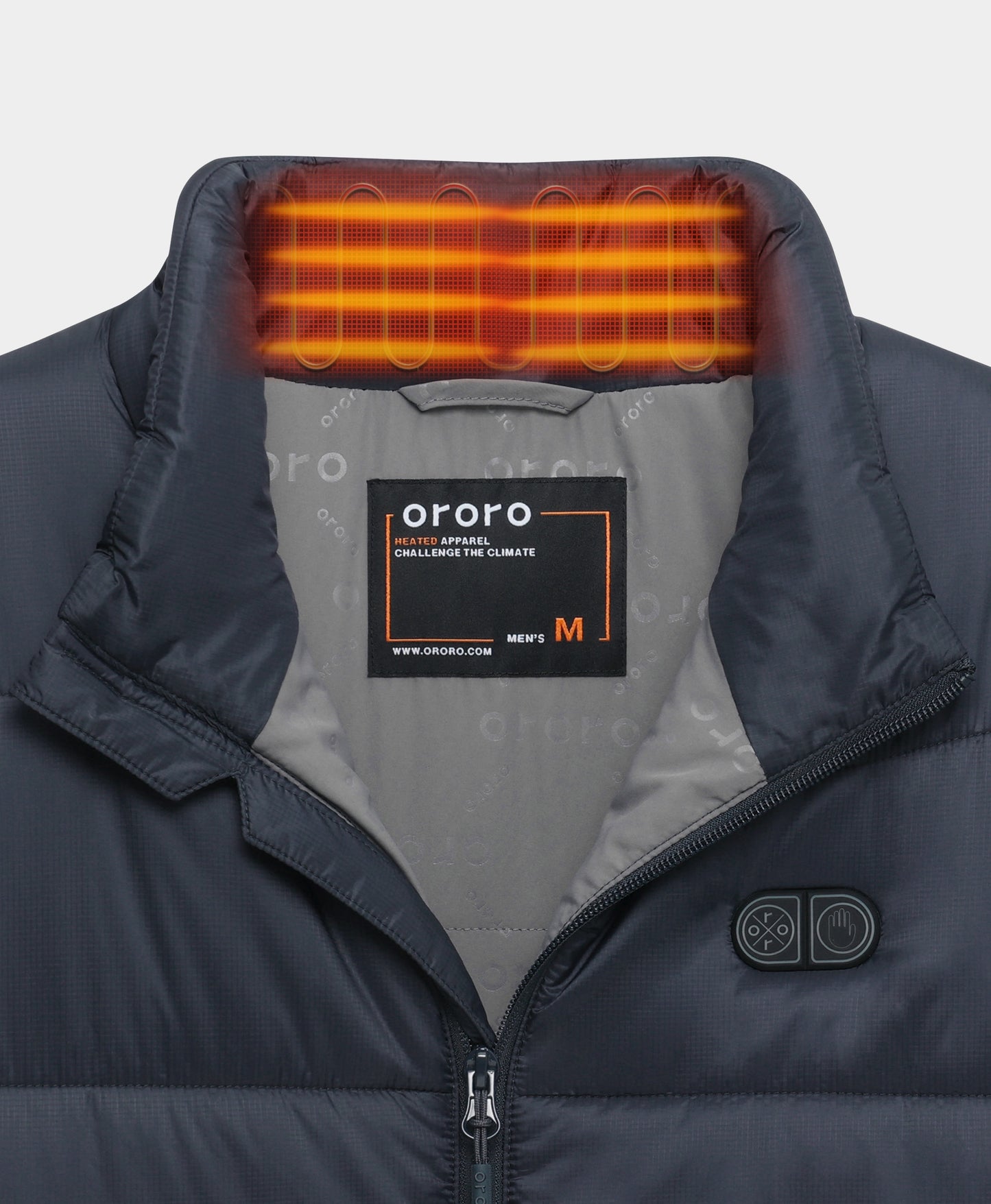 SureWarm® Men's 7-Zone Dual-Control Classic Pro Heated Vest (Lower Back)