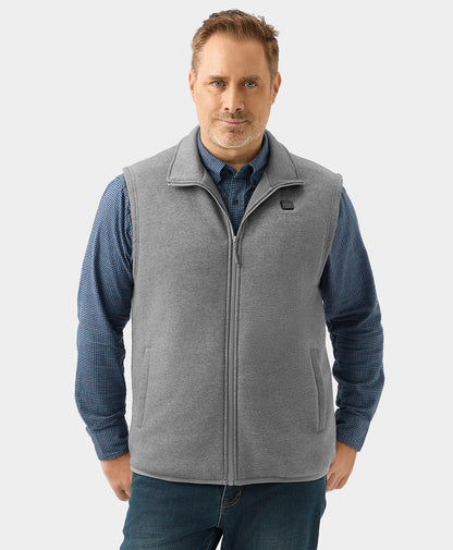 Men's Heated Fleece Vest