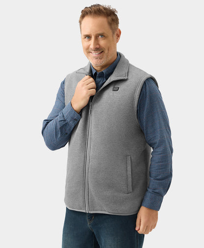 Men's Heated Fleece Vest